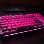 pink gaming keyboard